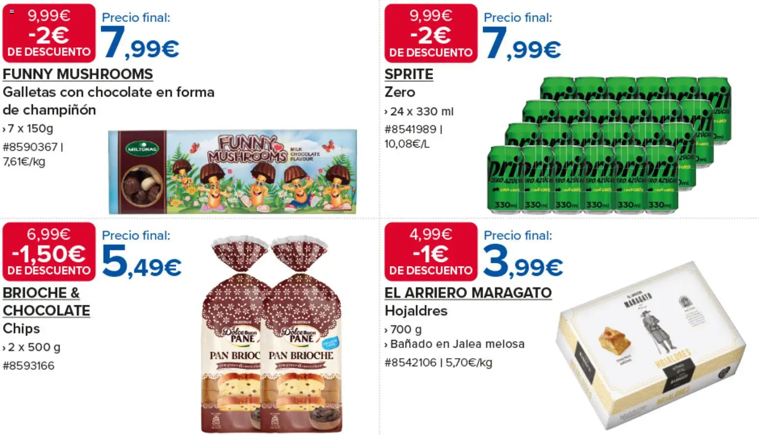 Costco catálogo │ válido desde el 26.03.2026 | Página: 2 | Productos: Pan, Chocolate, Galletas, Πρίζες