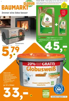 Globus Baumarkt prospekt Weinstadt-Endersbach	 ab 13.10.2025 gültig