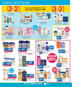 Clicks specials catalogue – valid from 11.03.2026 | Page: 20
