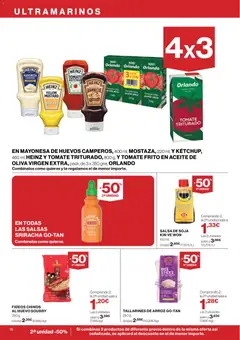 Vista previa Supercor Canarias válido desde el 07.01.2026 | Página: 18 | Productos: Huevos, Ξινό, Aceite de oliva, Tomate triturado