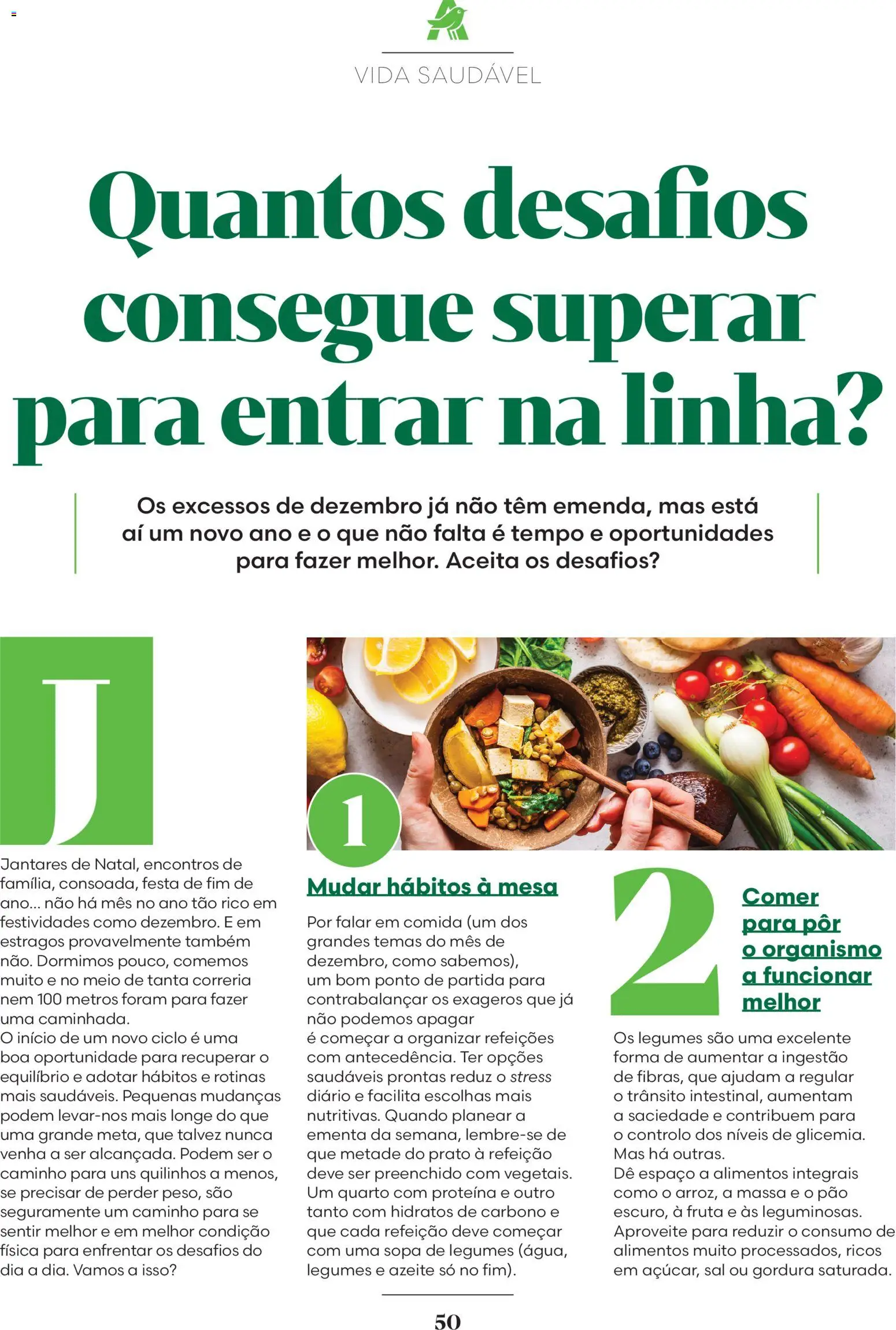 Auchan folheto │ válido de 01.01.2026 | Página: 50 | Produtos: Sal, Mesa, Massa, Proteina