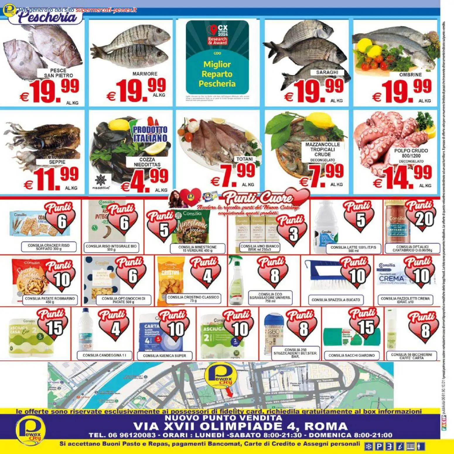 Volantino Pewex del 17.04.2026 | Pagina: 16 | Prodotti: Rosmarino, Patate, Mazzancolle, Vino