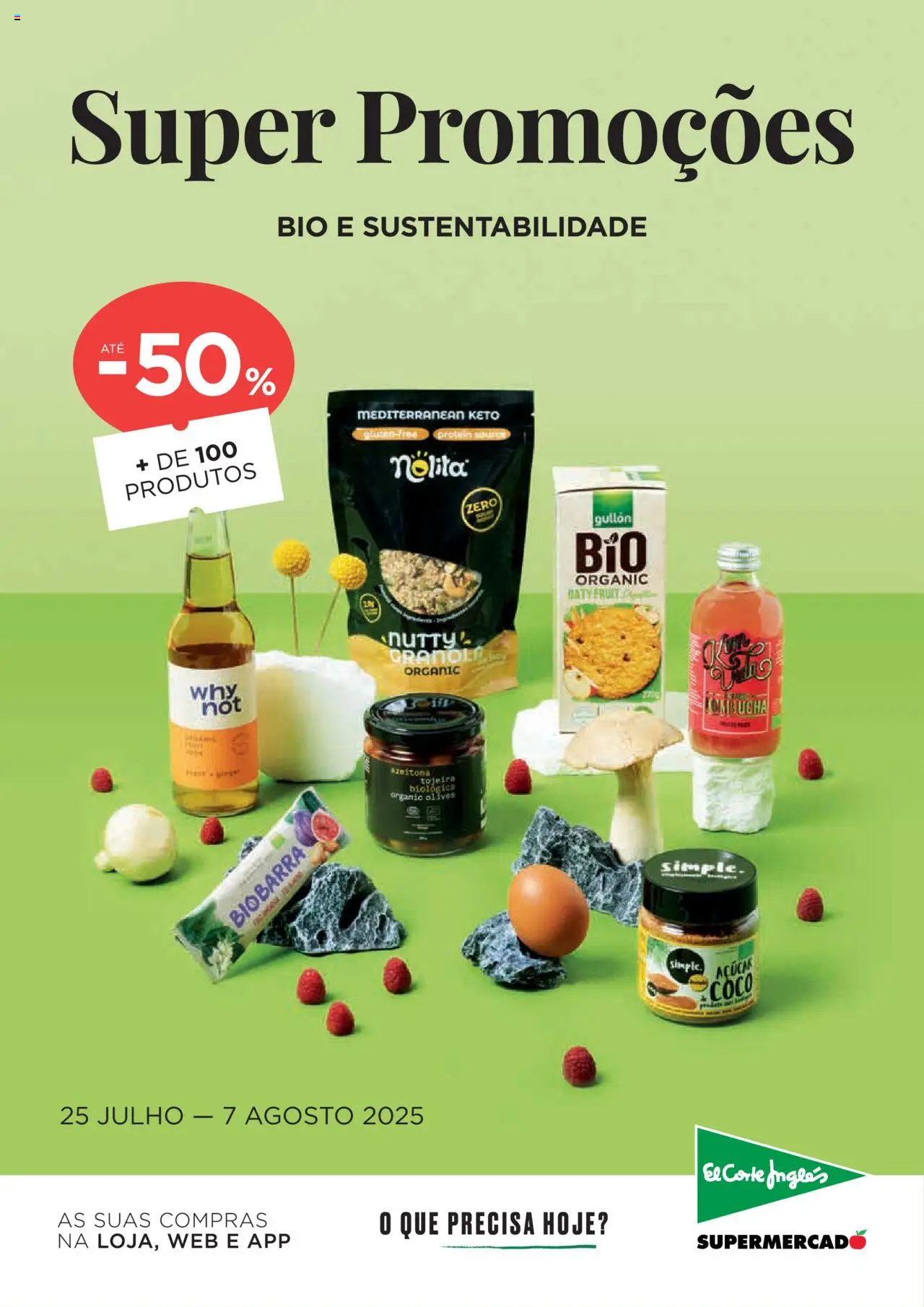 El Corte Ingles folheto │ válido de 25.07.2025 | Página: 1 | Produtos: Açúcar
