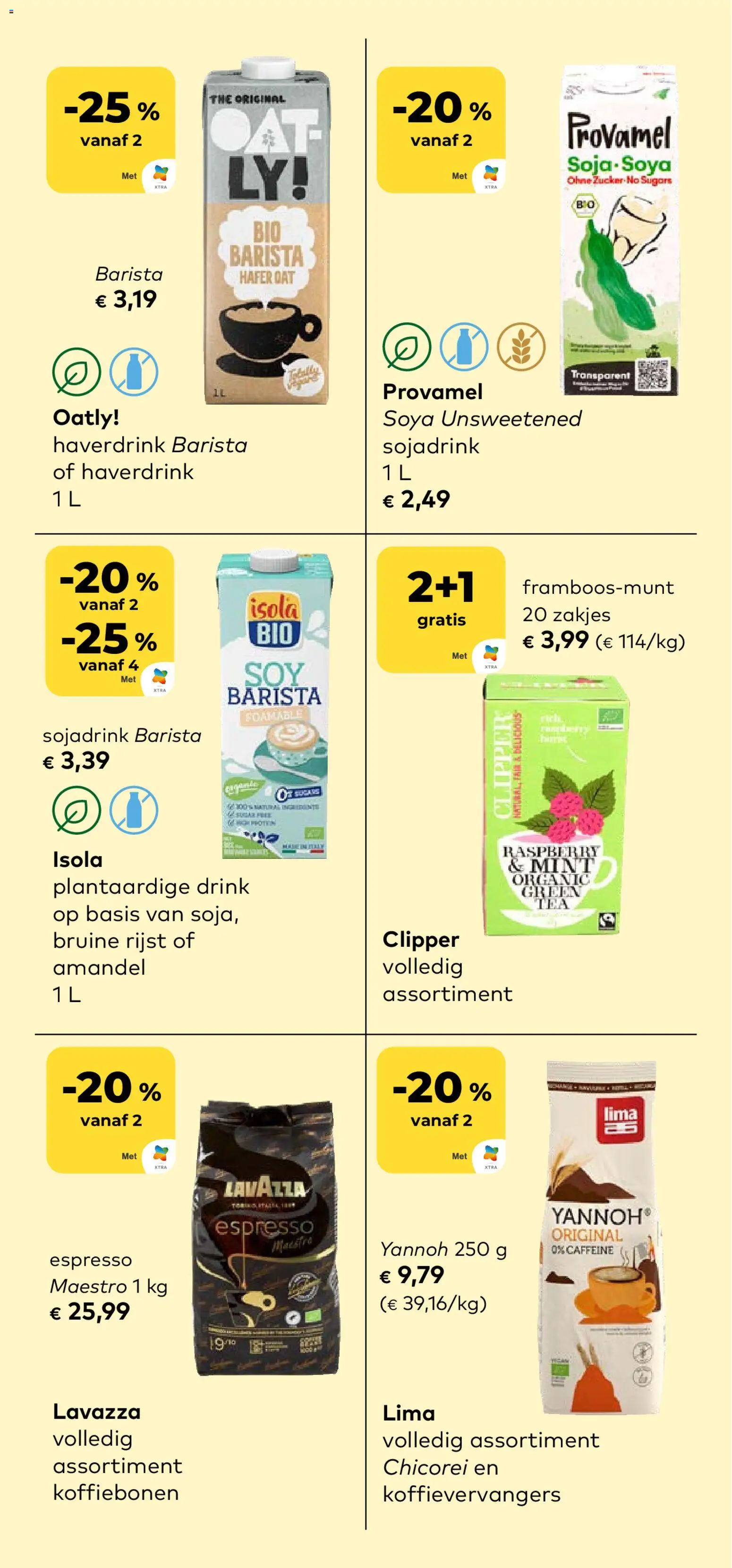 {H1} | Pagina: 5 | Producten: Rijst, Lavazza, Koffiebonen