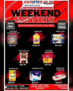 Saverite specials catalogue – valid from 06.02.2026