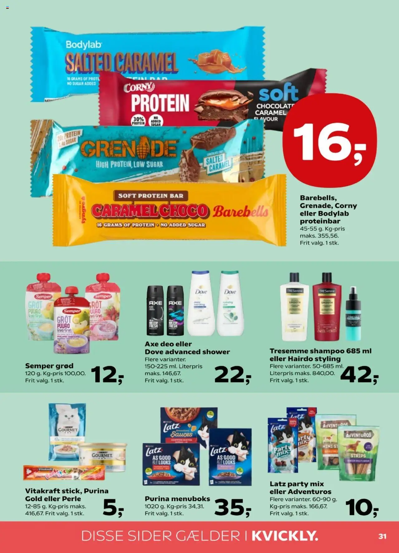 Kvickly tilbudsavis – gyldig fra 12.09.2025 | Side: 35 | Produkter: Shampoo
