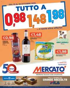 Anteprima del volantino Volantino Mercatò	 valido a partire dal 13.10.2025