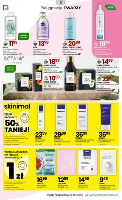 Pogląd oferty "Drogerie Natura Gazetka" - ważna od 20.01.2026 | Strona: 9 | Produkty: Maseczka do twarzy, Maska, Krem, Tonik