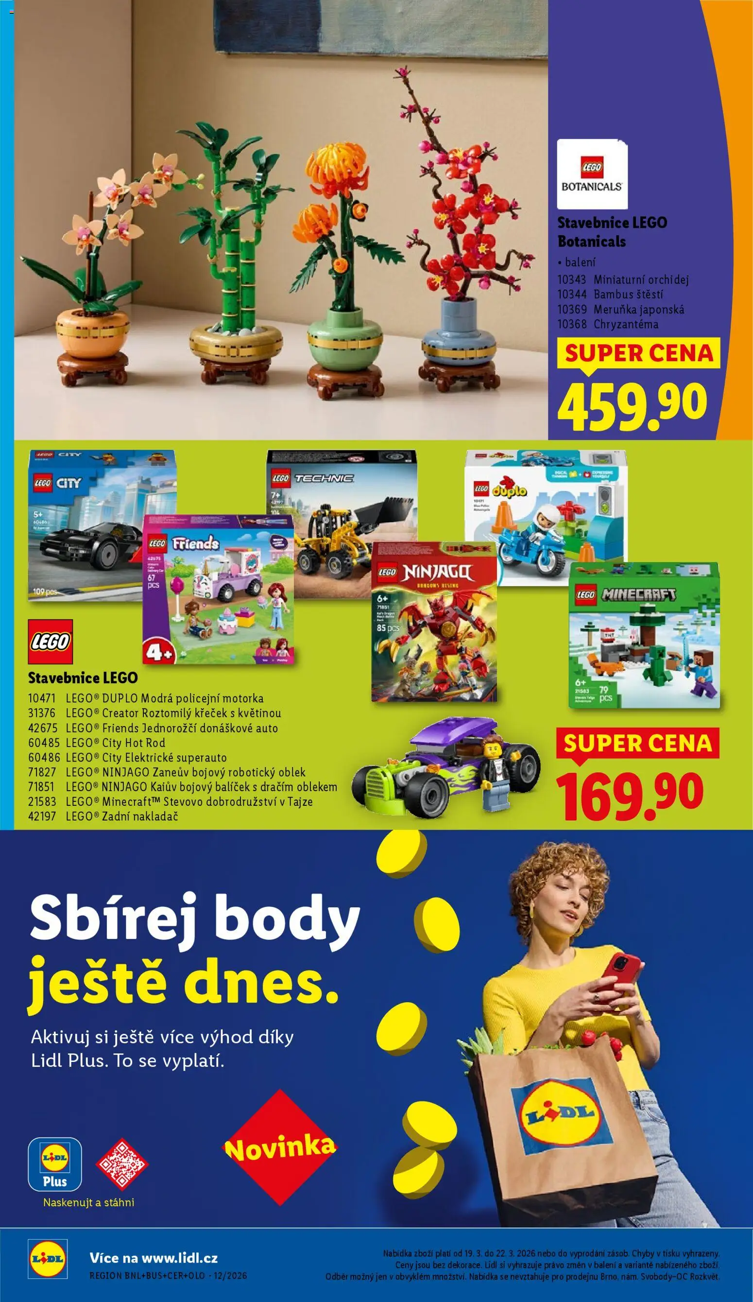 Lidl leták od 19.03.2026 | Strana: 42 | Produkty: Oblek, Stavebnice, Lego Friends, Body