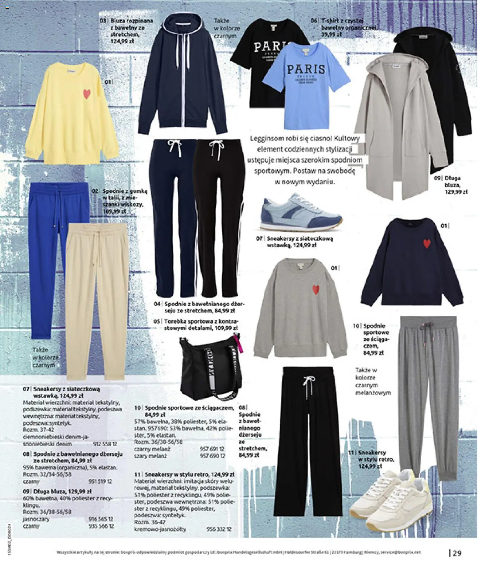 BonPrix Katalog od 19.02.2026 | Strona: 31 | Produkty: Spodnie, Torebka, Róż