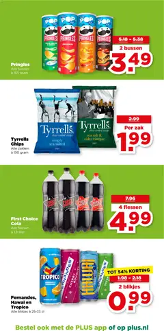 Pringles, Alle bussen à 165 gram - Voorbeeld van een folder van Plus, geldig van 22.04.2026 | Pagina: 21