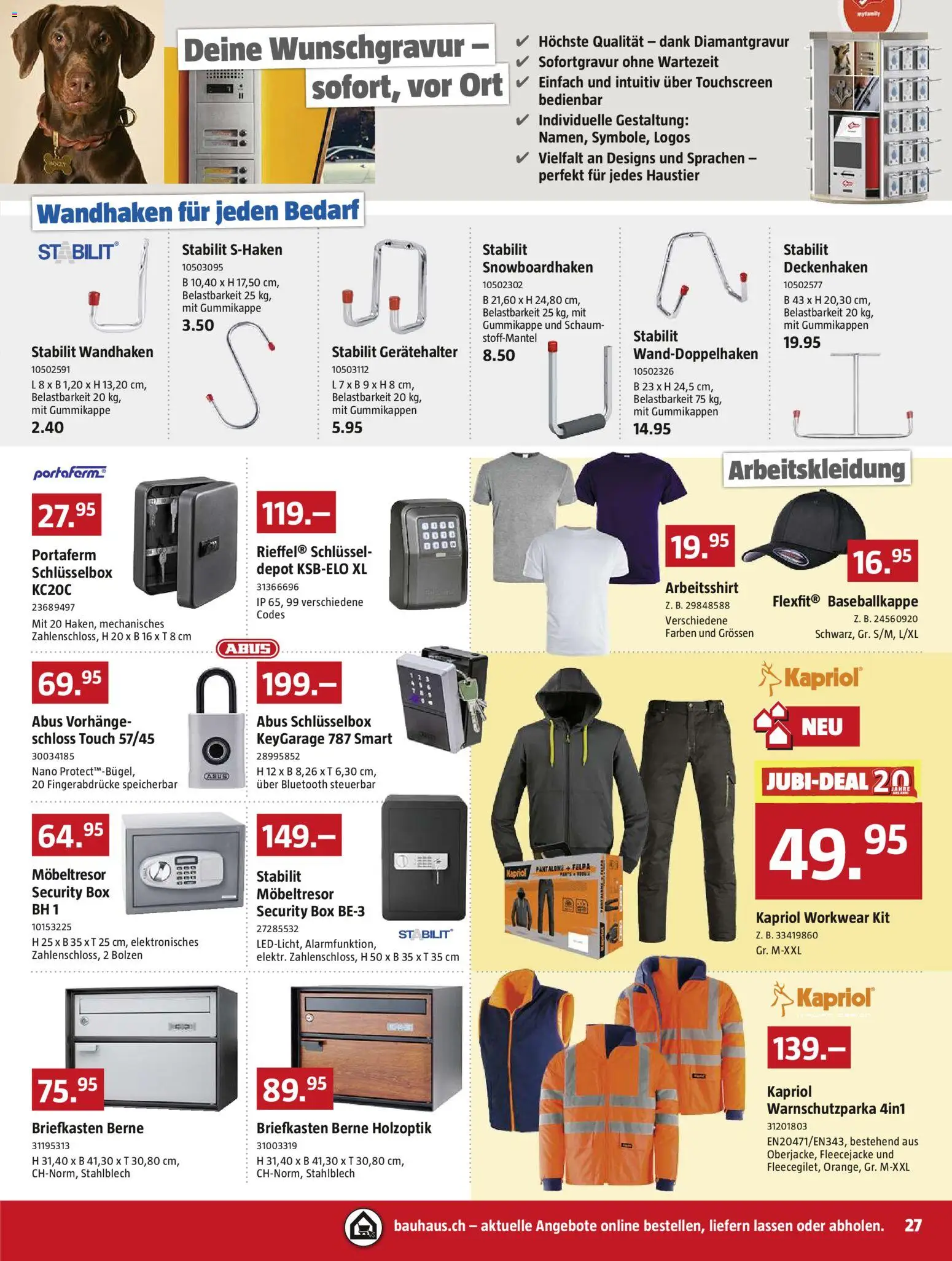 Bauhaus Aktionen – gültig ab 23.02.2026 | Seite: 27 | Produkte: Box, Bh