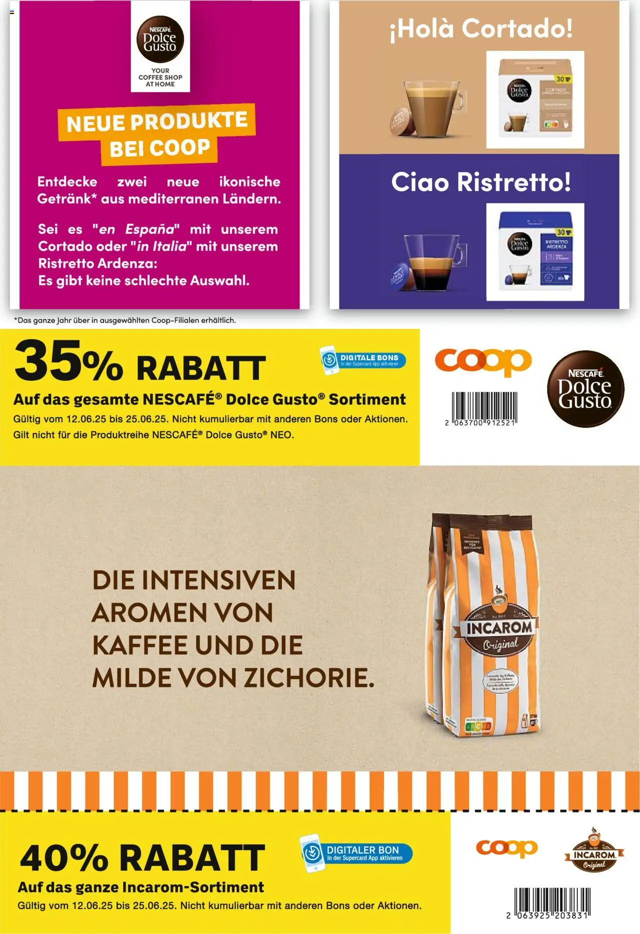 Coop - Magazin ab 12.06.2025 | Seite: 42 | Produkte: Kaffee