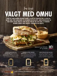 Meny - Spisetid gyldig fra 01.02.2026 | Side: 14 | Produkter: Avocado, Fennikel, Rugbrød, Søm