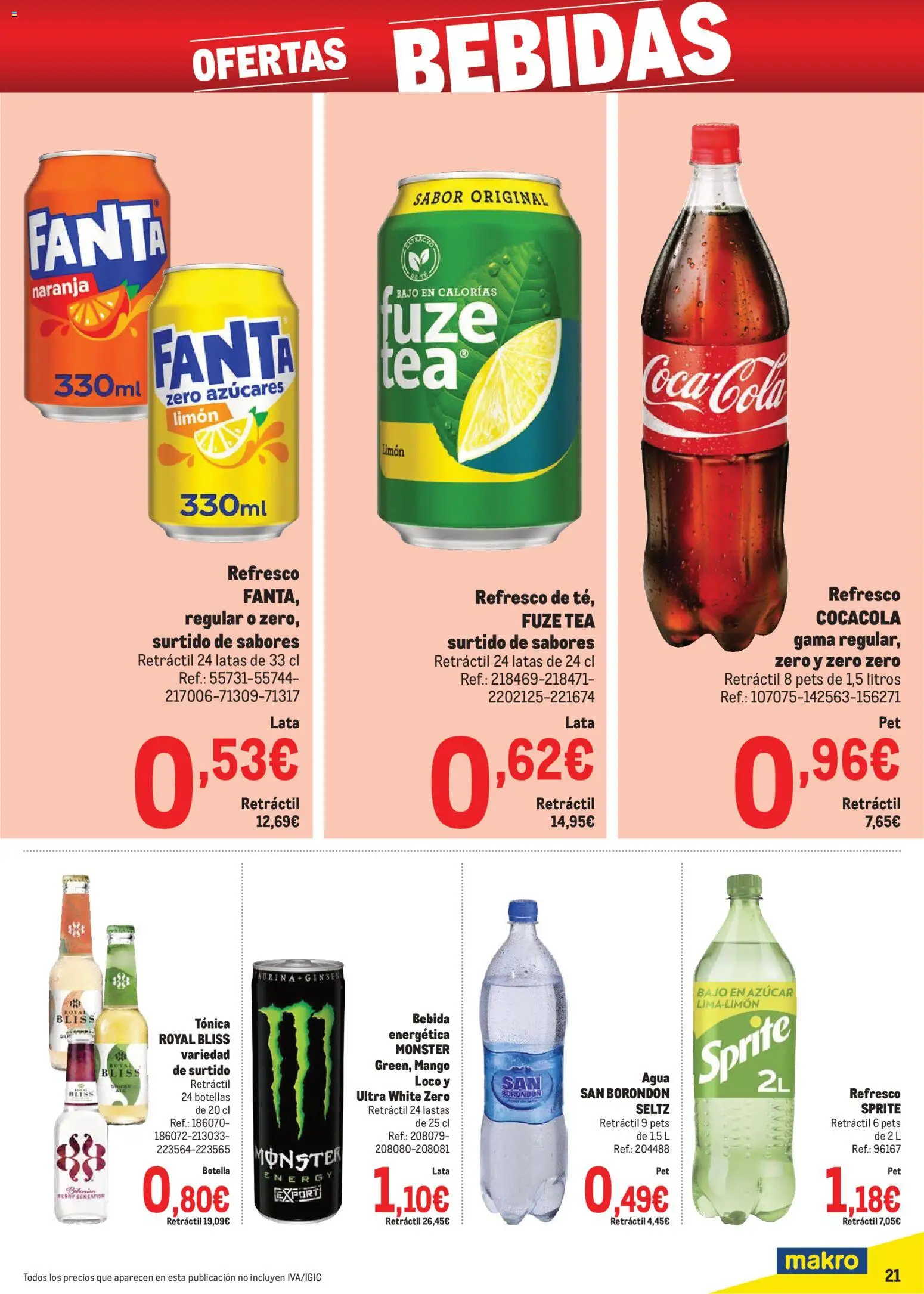 Makro - Precios Canarias │ válido desde el 06.01.2026 | Página: 21 | Productos: Πρίζες, Ρούτερ