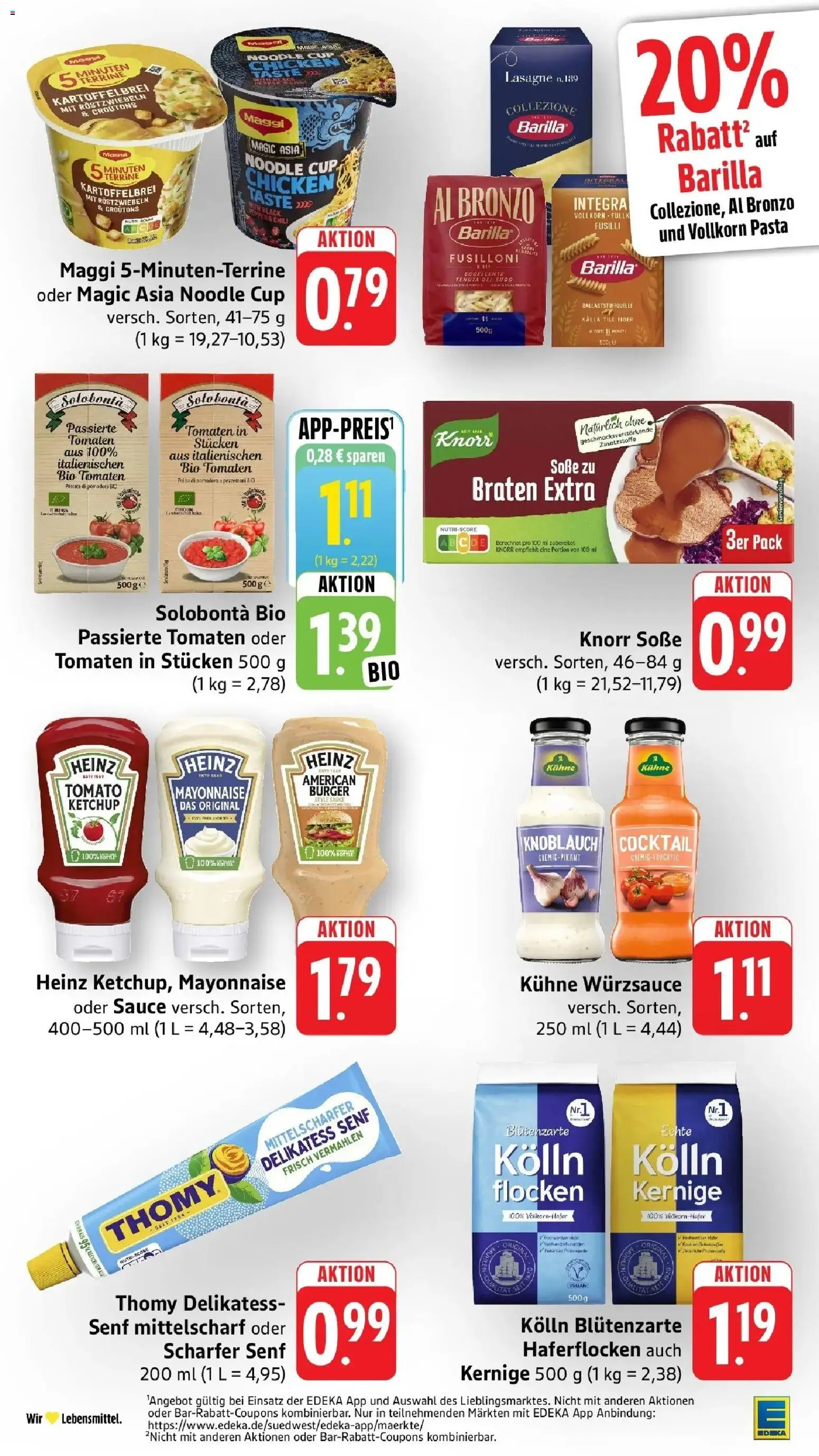E center Prospekt Hohberg-Niederschopfheim	 – gültig ab 05.04.2026 | Seite: 29 | Produkte: Knoblauch, Chili, Pasta, Ketchup