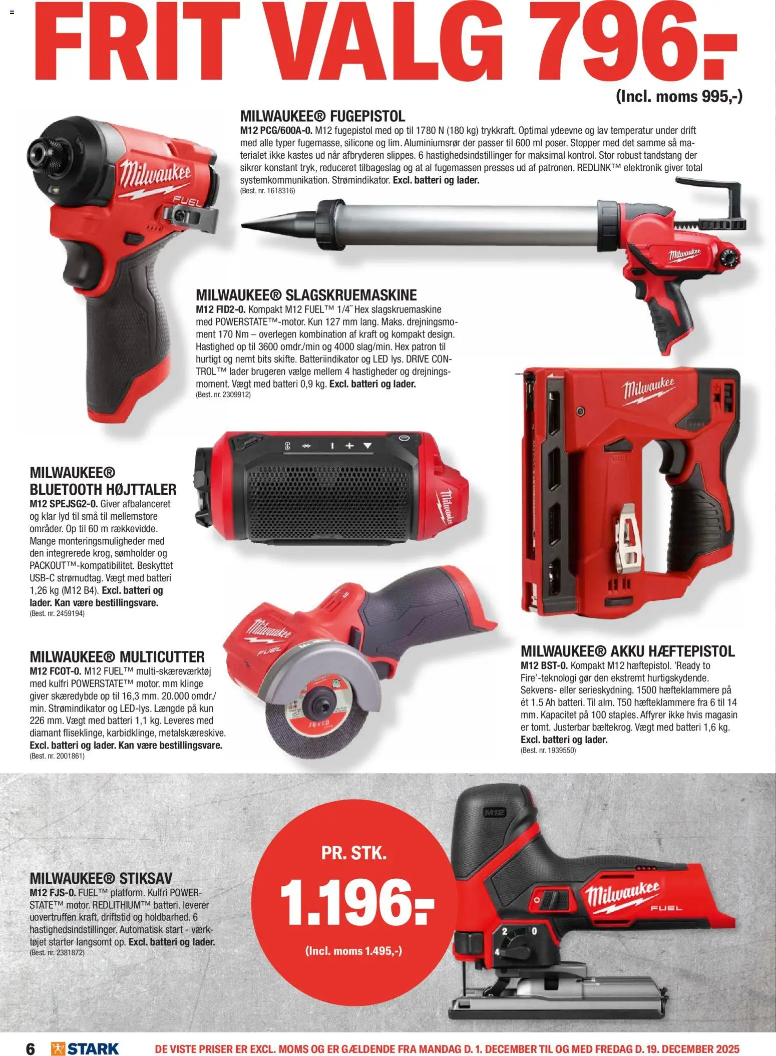 Stark tilbudsavis – gyldig fra 01.12.2025 | Side: 6 | Produkter: Lyd, Højttaler, Batteri