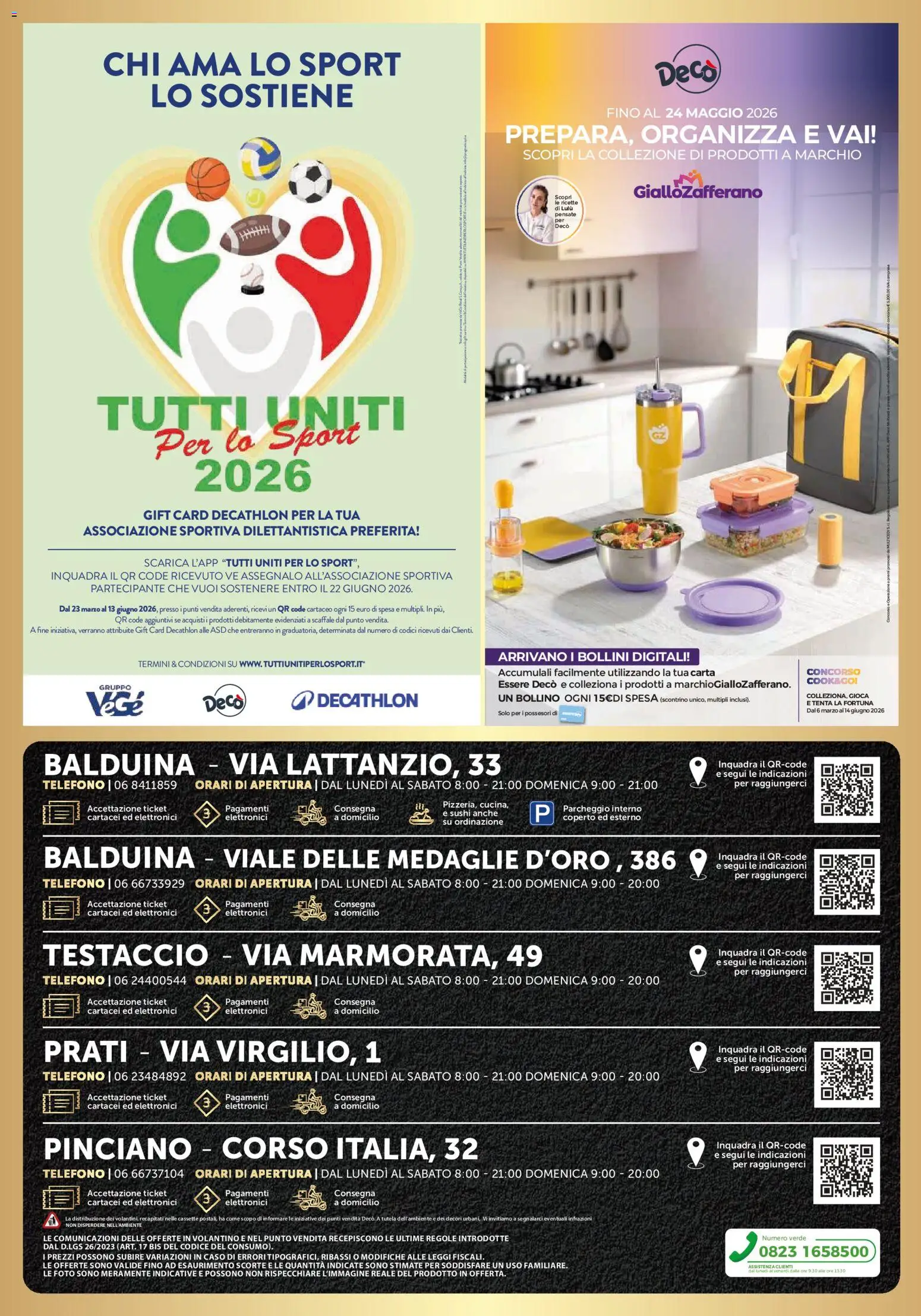 Volantino Decò del 17.03.2026 | Pagina: 8 | Prodotti: Telefono, Scaffale, Sushi