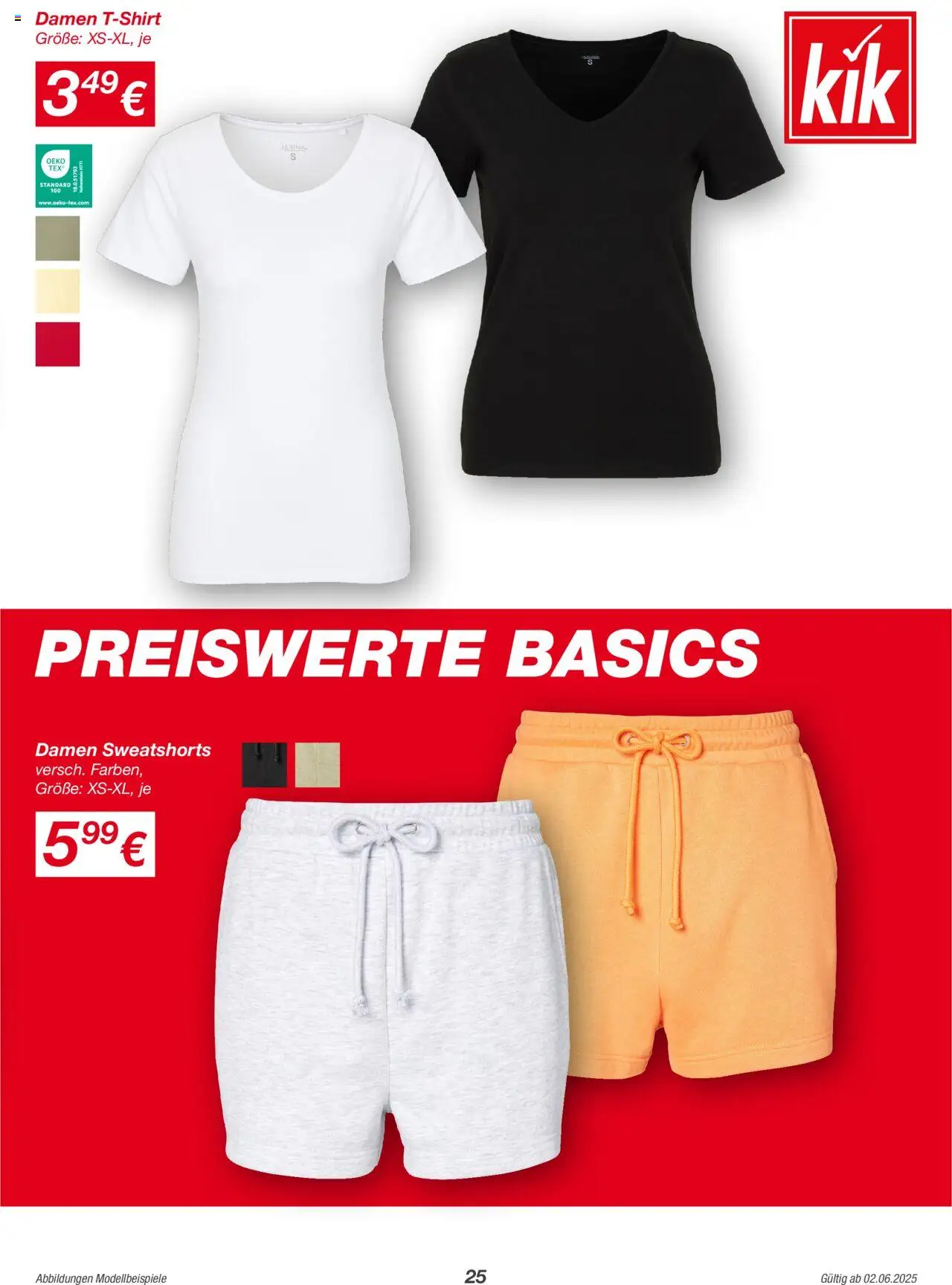 Kik Prospekt 	 - gültig ab dem 02.06.2025 | Seite: 25 | Produkte: Sweatshorts