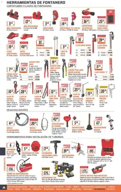 Vista previa Obramat folleto válido desde el 23.03.2026 | Página: 424 | Productos: Ρούτερ, Galette de chaise, Lavabo, Batería