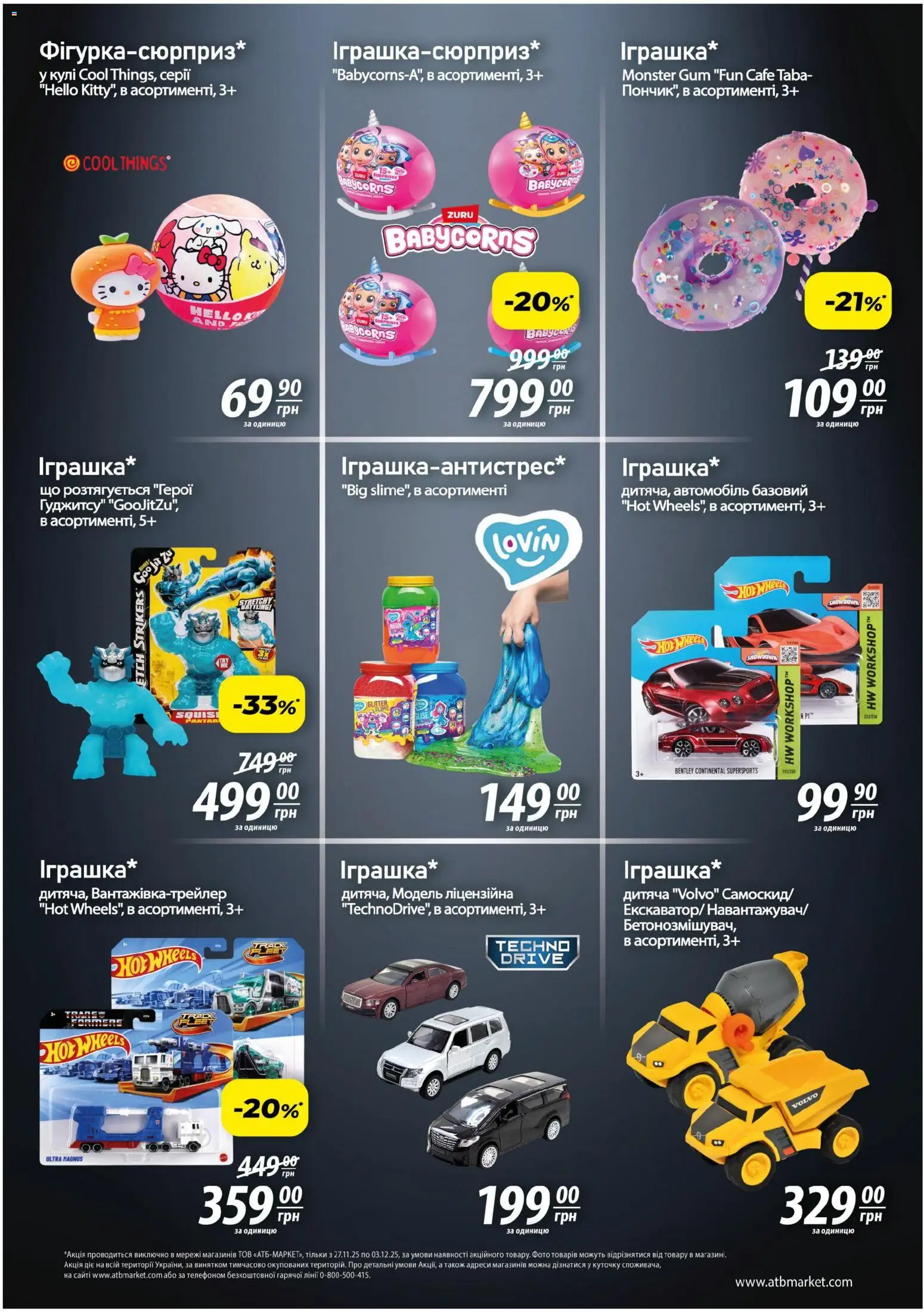 АТБ Kаталог - дійснийкції з 27.11.2025 | Сторінка: 3