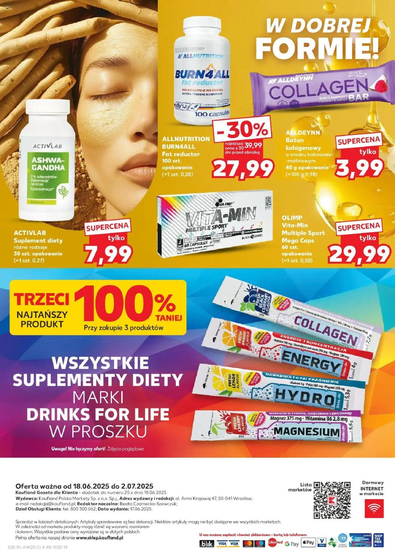Kaufland gazetka - Piękne okazje na lato od 18.06.2025 | Strona: 20 | Produkty: Karta, Baton