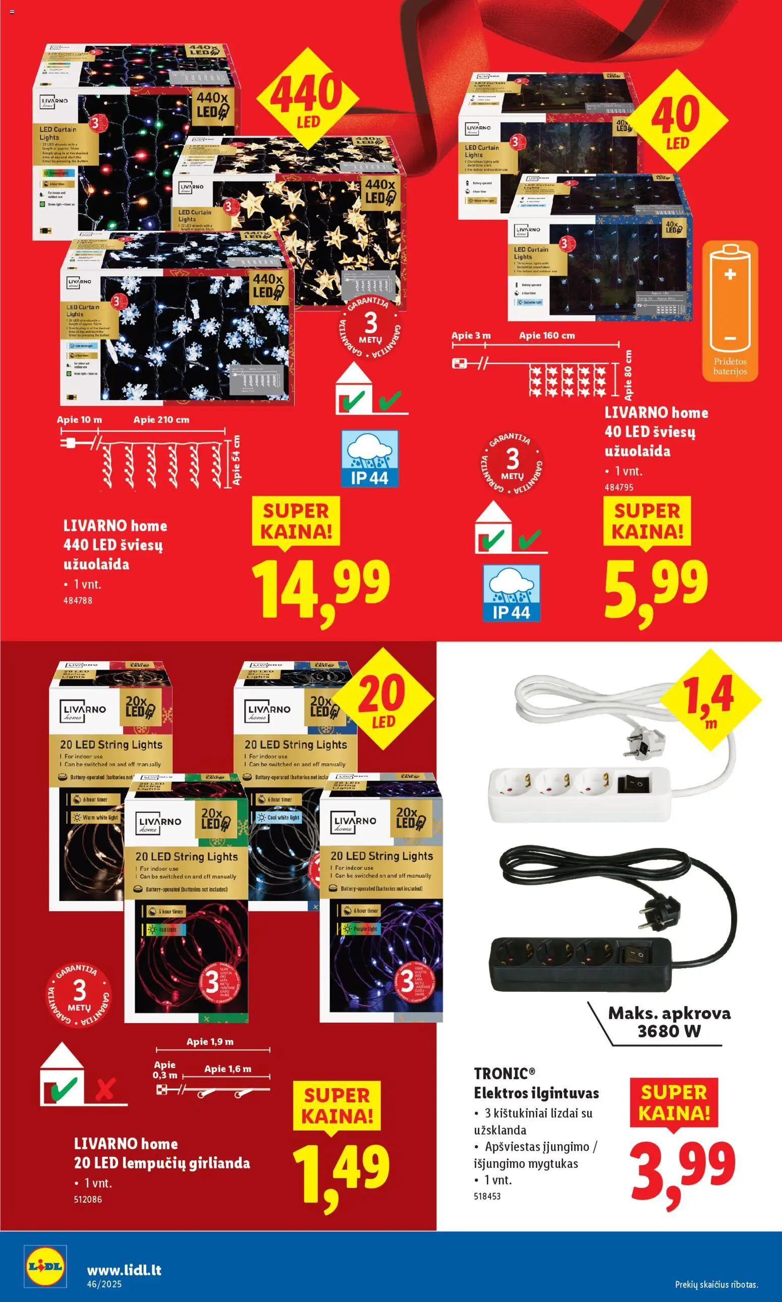 LIDL akcijos nuo 10.11.2025 | Puslapis: 8