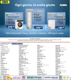 Anteprima del volantino Esselunga S volantino Multimediale Torino valido a partire dal 23.03.2026 | Pagina: 8 | Prodotti: Acqua, Freezer, Lavatrice, Frigorifero combinato