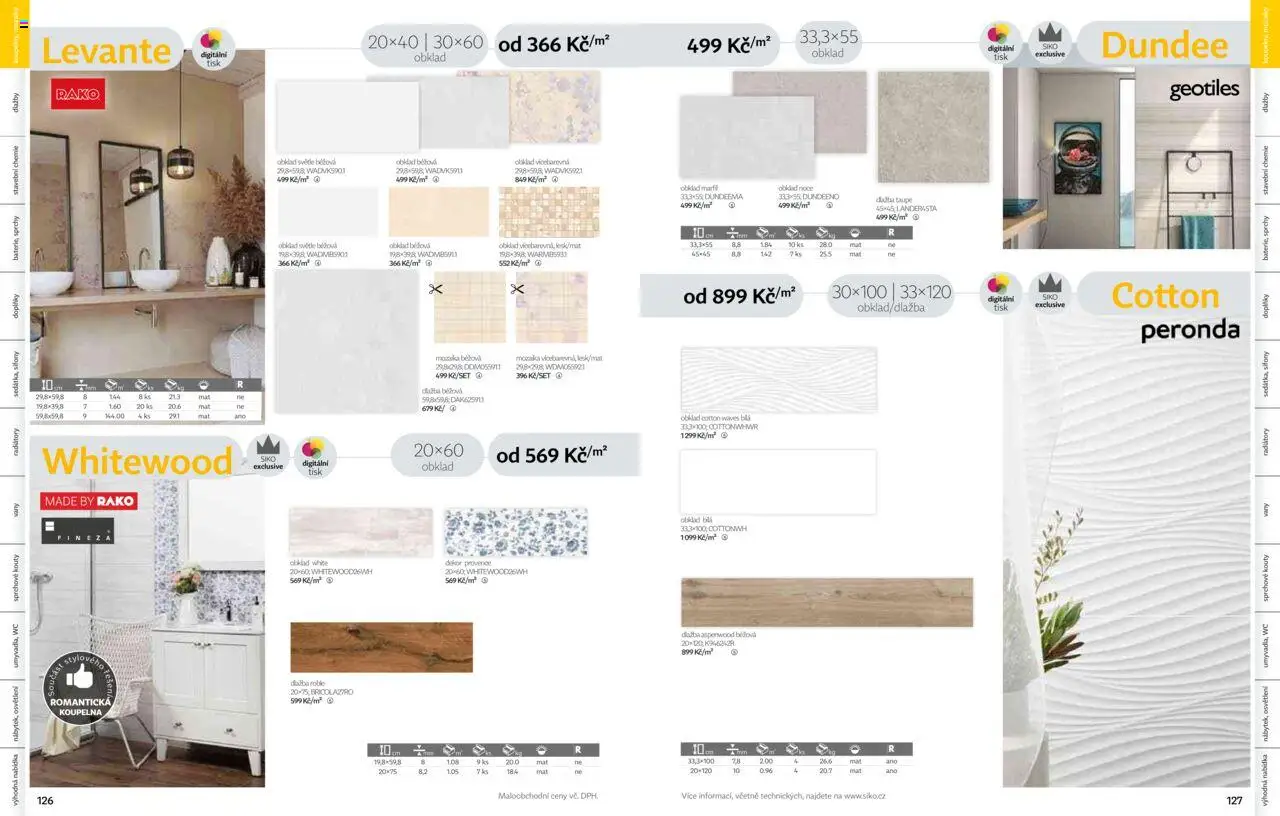 Siko koupelny katalog Koupelny 2025/2026 od 14.10.2025 | Strana: 64 | Produkty: Dlažba, Wc, Koupelna