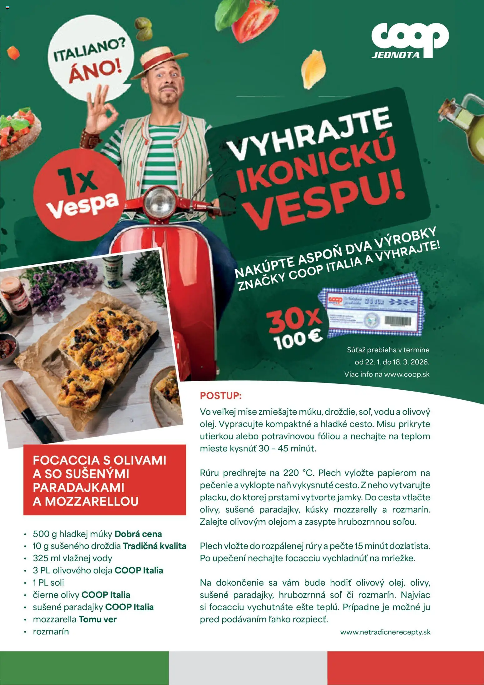 Nové COOP Jednota akcie – leták je platný od 01.02.2026 | Strana: 19 | Produkty: Paradajky, Mozzarella, Soľ