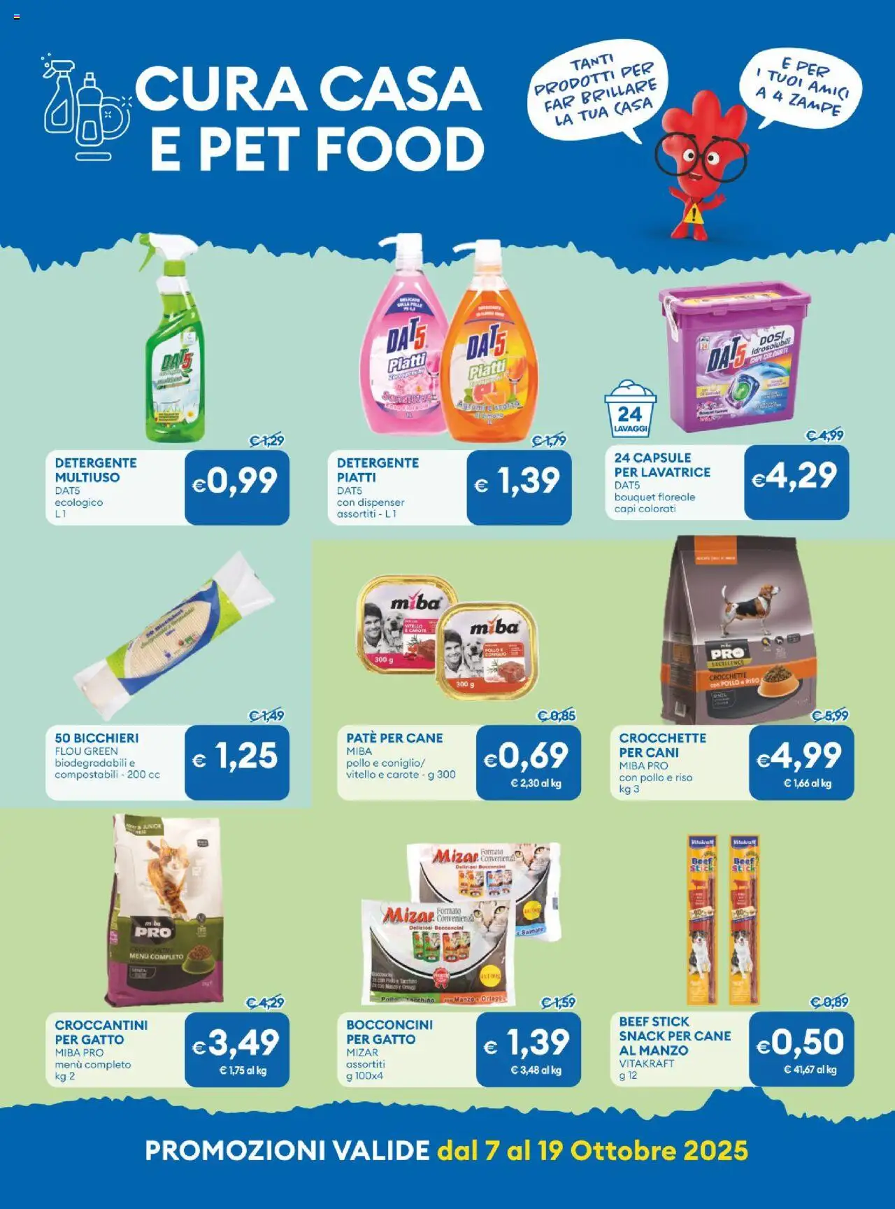 Volantino MD Discount del 07.10.2025 | Pagina: 11 | Prodotti: Pollo, Riso, Detergente, Manzo