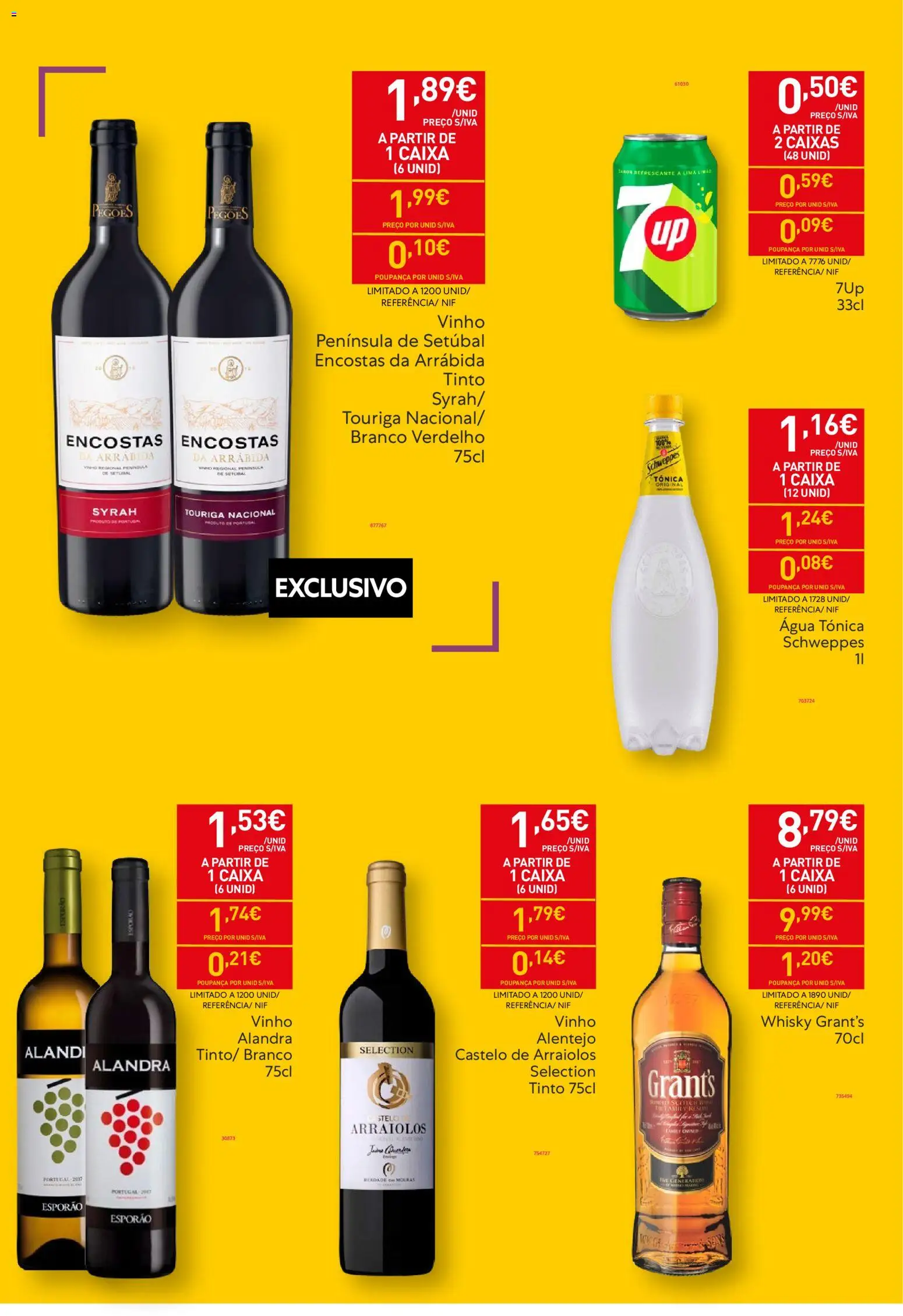 Recheio folheto │ válido de 27.01.2026 | Página: 3 | Produtos: Agua, Whisky, Caixa, Vinho
