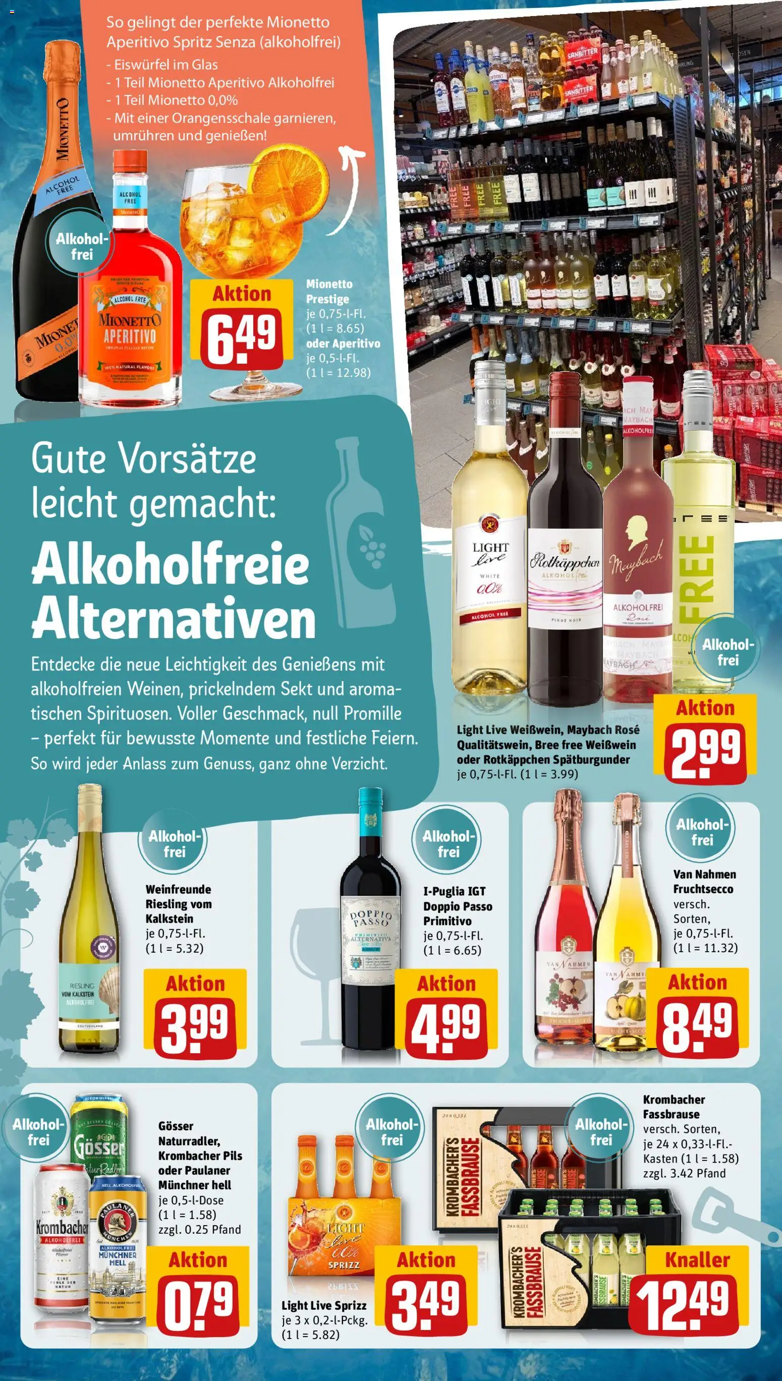 Rewe ihr Kaufpark Prospekt 	 – gültig ab 05.01.2026 | Seite: 27 | Produkte: Fruchtsecco, Doppio Passo, Krombacher, Paulaner