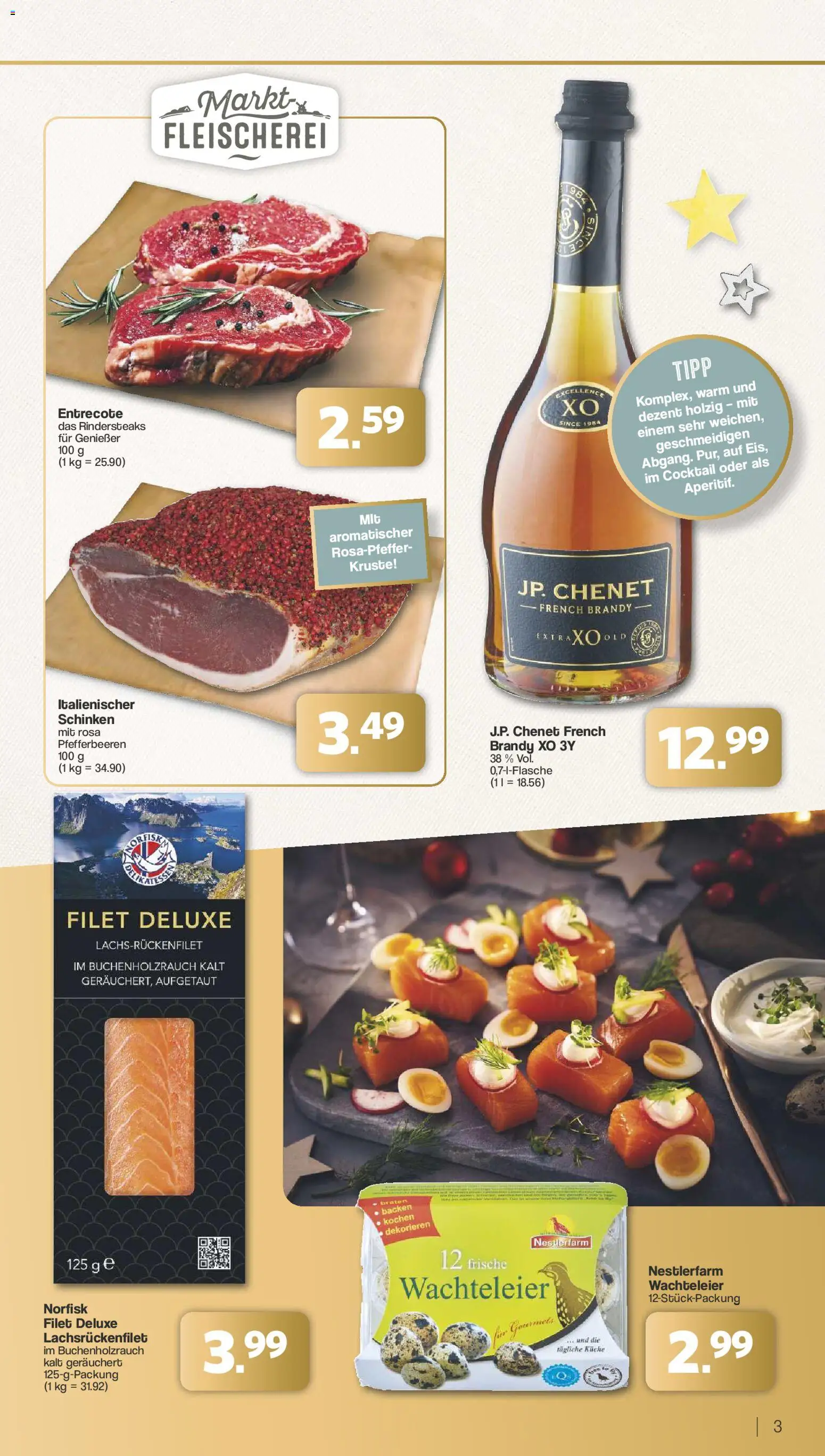 Famila Nordwest Sonderangebote – gültig ab 08.12.2025 | Seite: 3 | Produkte: Küche, Entrecote, Schinken
