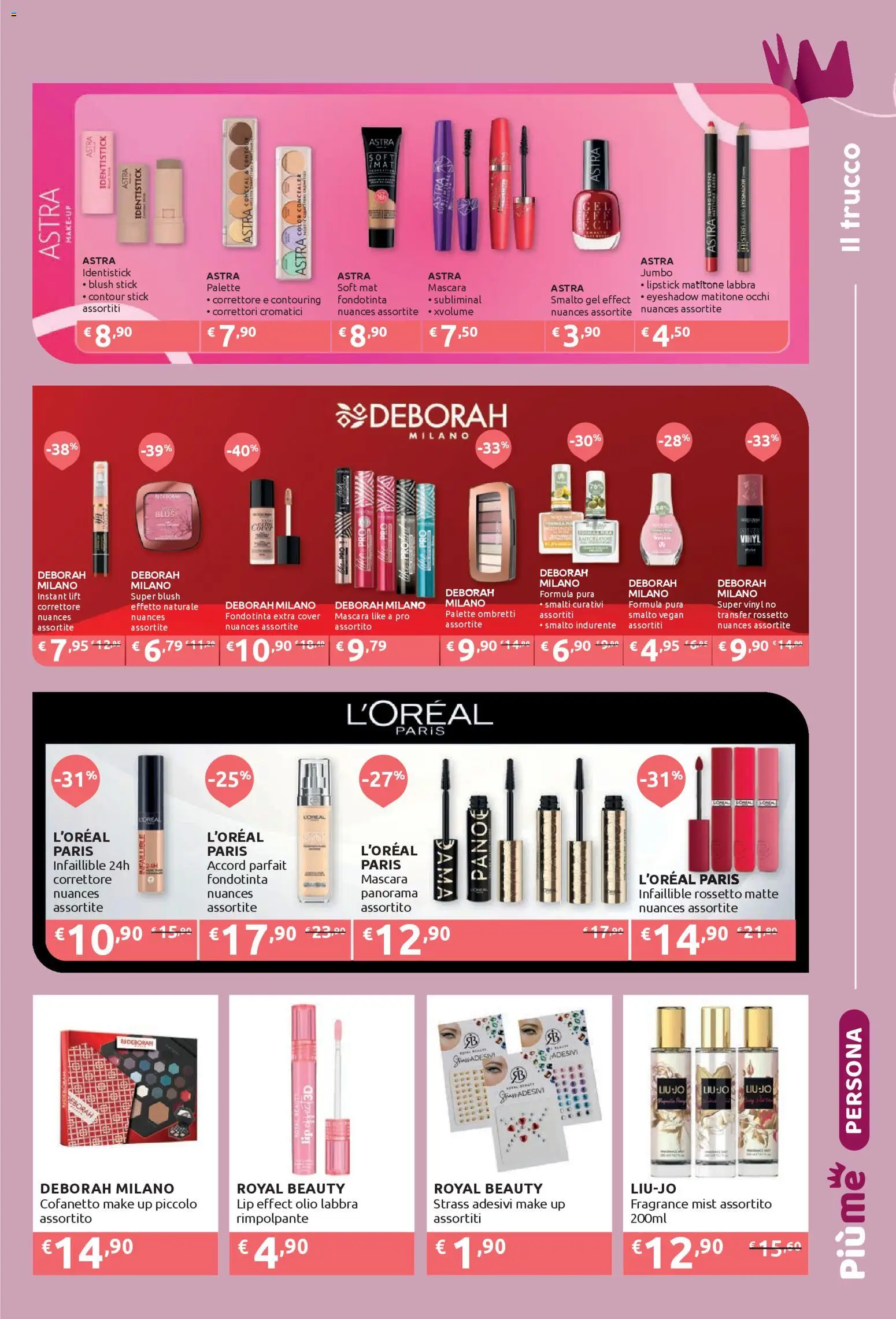 Volantino IperSoap del 26.01.2026 | Pagina: 21 | Prodotti: Mascara, Rossetto, Trucco, Correttore
