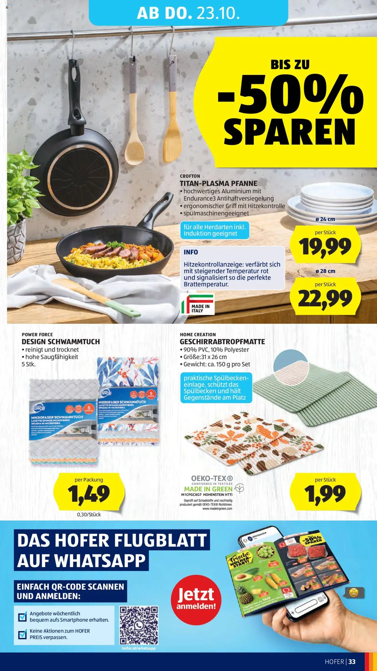 Hofer AT akciós ujság - amely érvényes a következő dátumtól: 17.10.2025 | Oldal: 37 | Termékek: Smartphone, Só