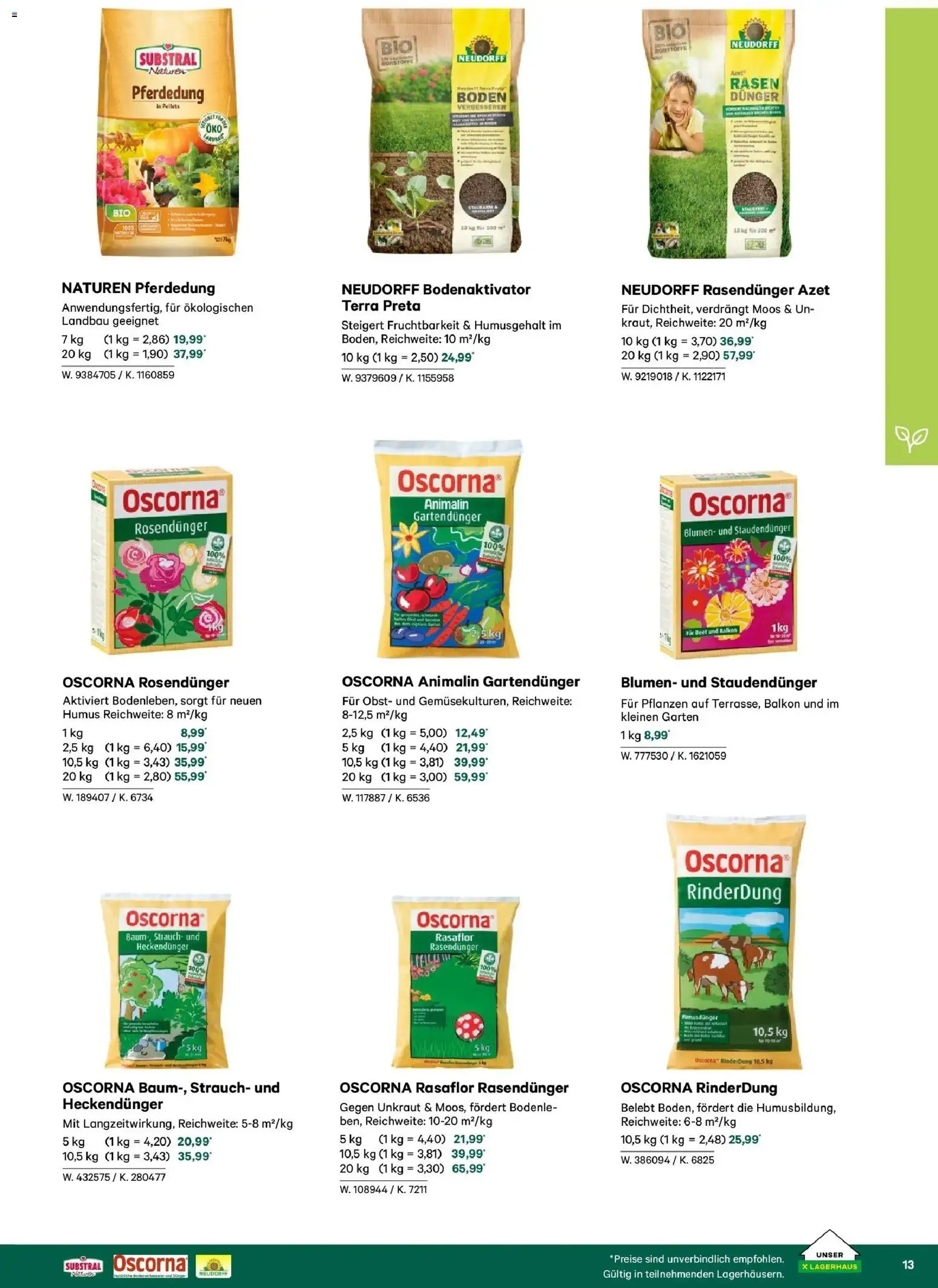 Lagerhaus - Lagerhaus - Garten & Freizeit Katalog 2026 gültig ab 01.03.2026 | Seite: 13