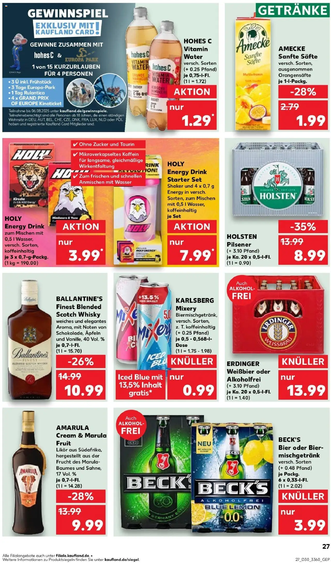 Kaufland prospekt Brandenburg An Der Havel	 - gültig ab dem 24.07.2025 | Seite: 35 | Produkte: Likör, Wasser, Zucker, Mixery