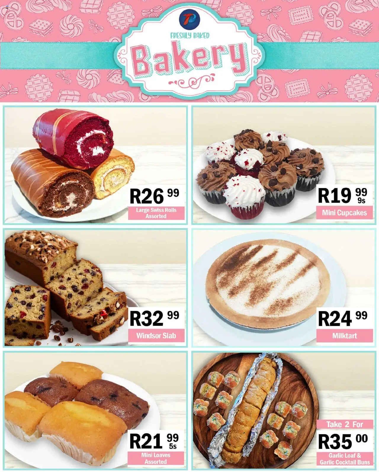 Take n Pay - Specials │ valid from 25.08.2025 | Page: 13 | Products: Bakery, Buns, Garlic