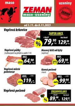 Náhled letáku Prodejny Zeman leták - Praha od 03.11.2025