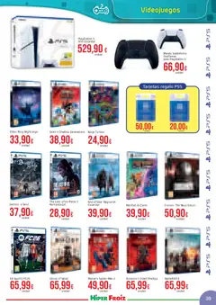 Vista previa Froiz - Catálogo Juguetes válido desde el 21.11.2025 | Página: 39 | Productos: Playstation