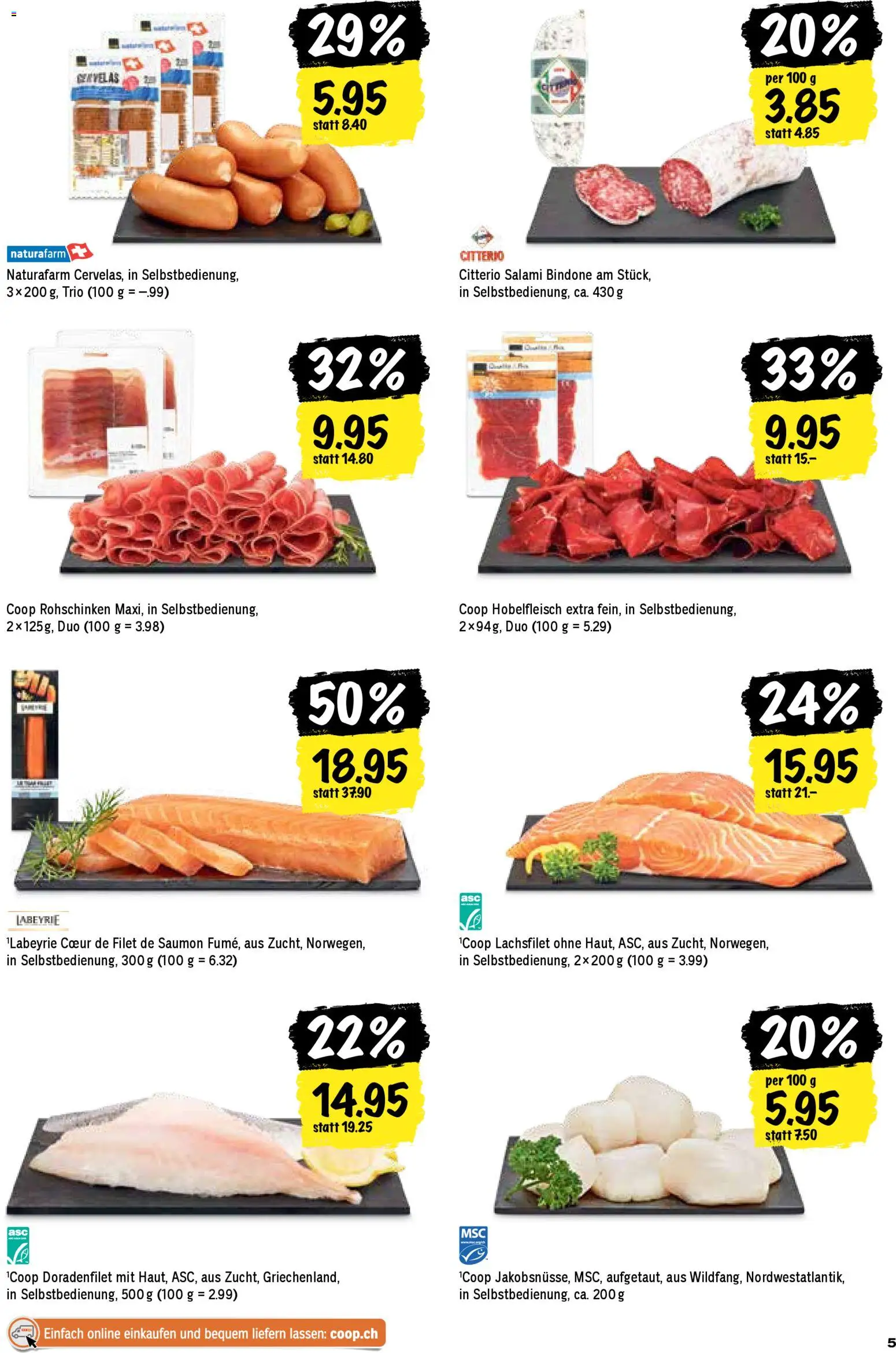 Coop Aktionen – gültig ab 22.12.2025 | Seite: 5 | Produkte: Salami