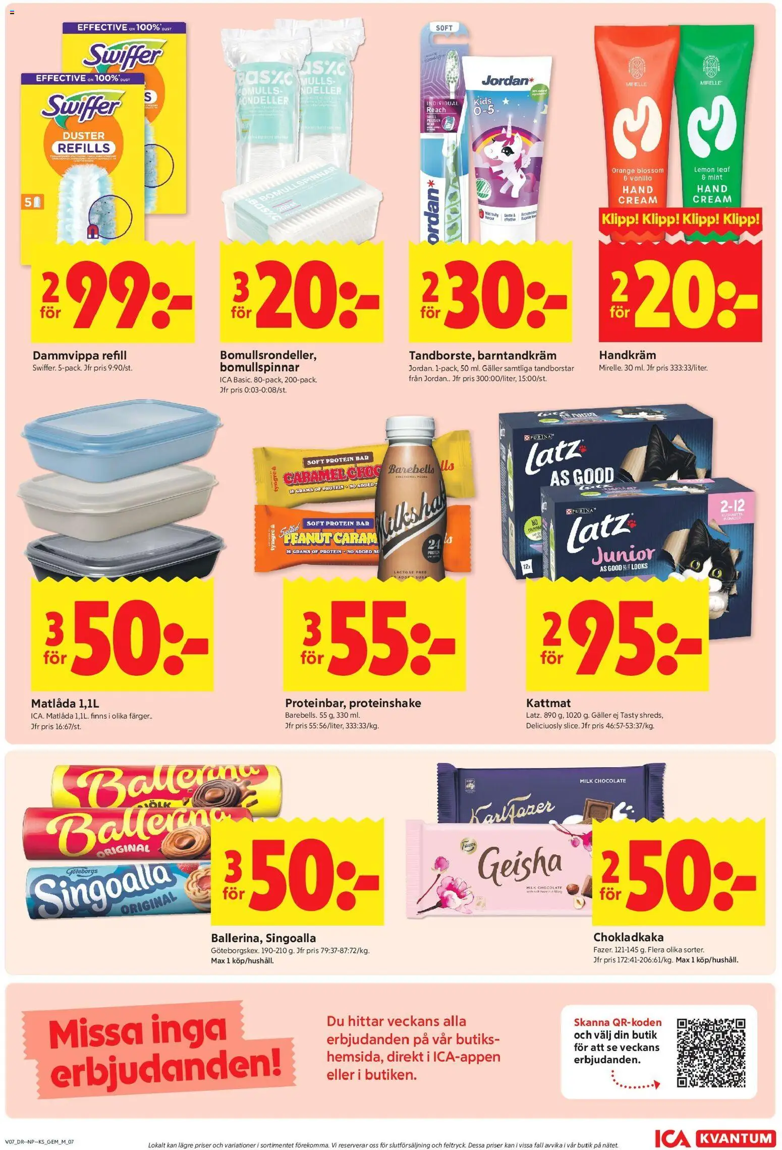 ICA Kvantum reklamblad aktuell från 09.02.2026 | Sida: 7