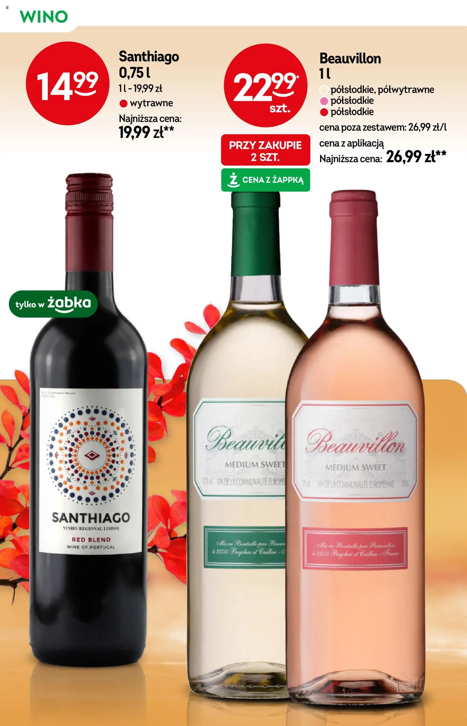Żabka Black Friday od 26.11.2025 | Strona: 18 | Produkty: Wino