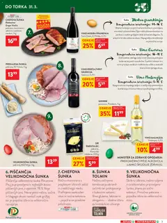 Spar katalog akcije – veljaven od 25.03.2026 | Stran: 5 | Izdelki: Ementalec, Sir, Sunka, Vino
