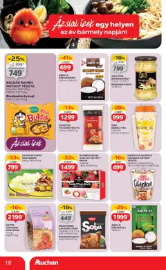 Auchan akciós ujság - amely érvényes a következő dátumtól: 31.07.2025 | Oldal: 18