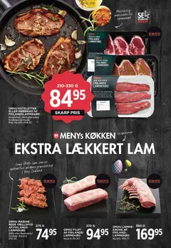 Meny - Tilbudsavis uge 14 gyldig fra 27.03.2026 | Side: 15 | Produkter: Koteletter, Lammekød, Søm