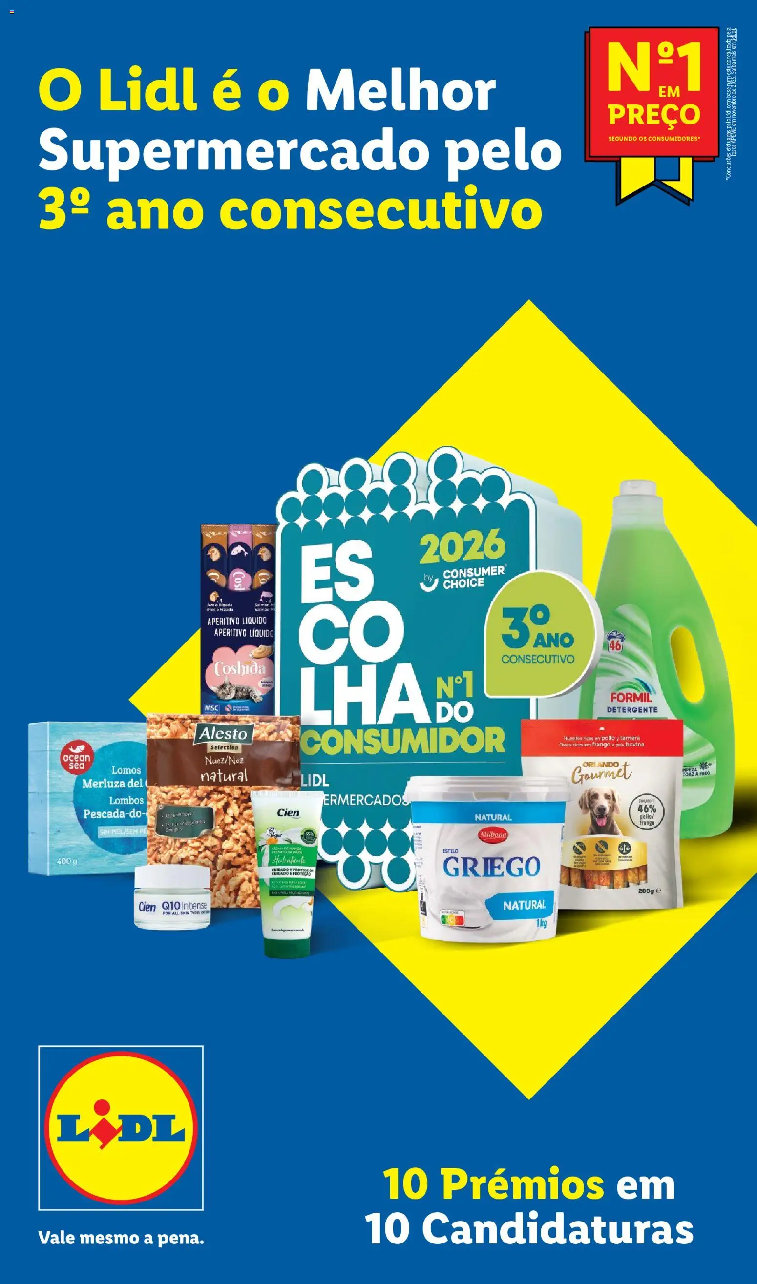 Lidl folheto │ válido de 06.04.2026 | Página: 17 | Produtos: Cabo, Frango, Iogurte, Creme