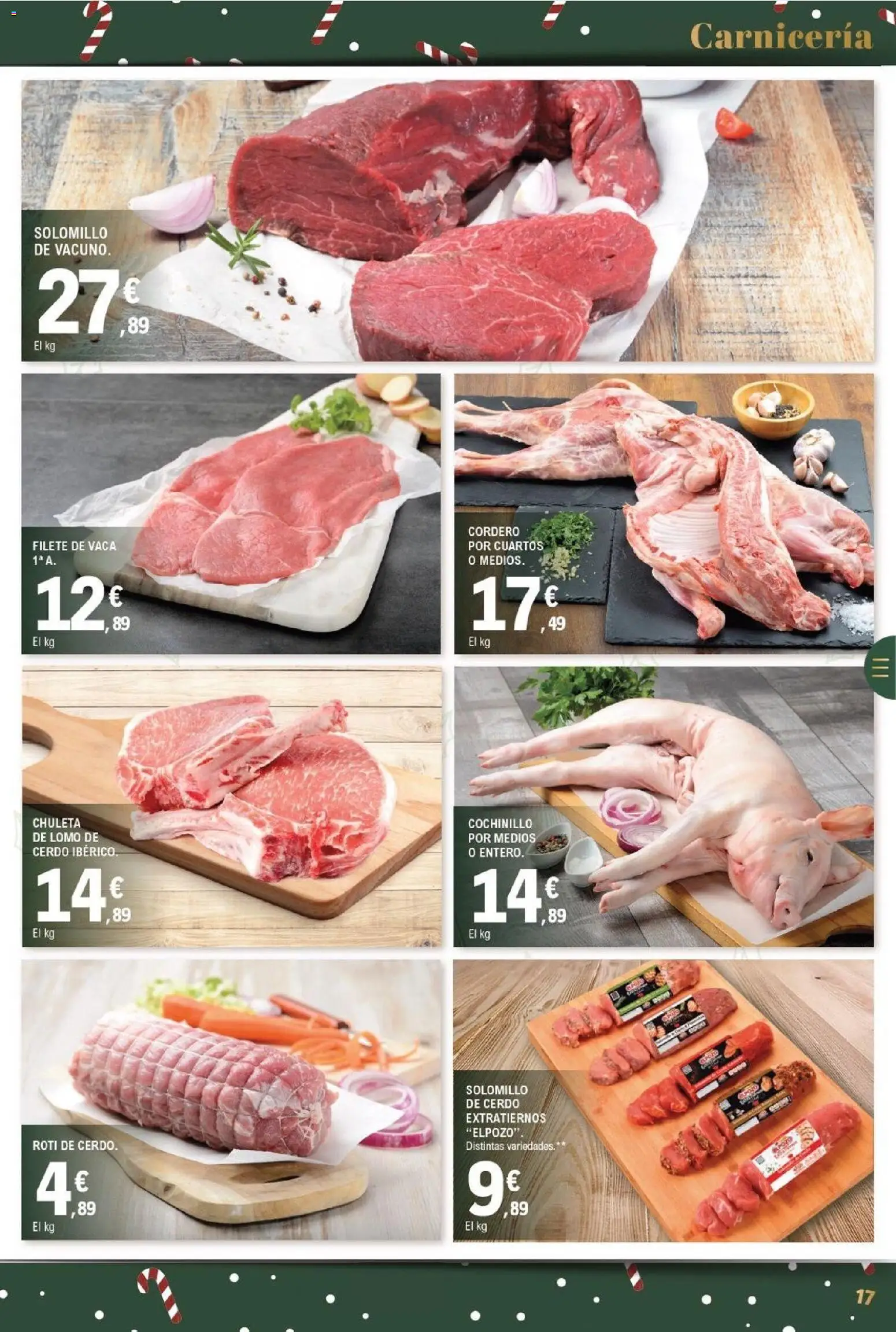 E.Leclerc folleto │ válido desde el 03.12.2025 | Página: 17 | Productos: Solomillo de cerdo, Cerdo, Φίλτρο καφέ, Filete