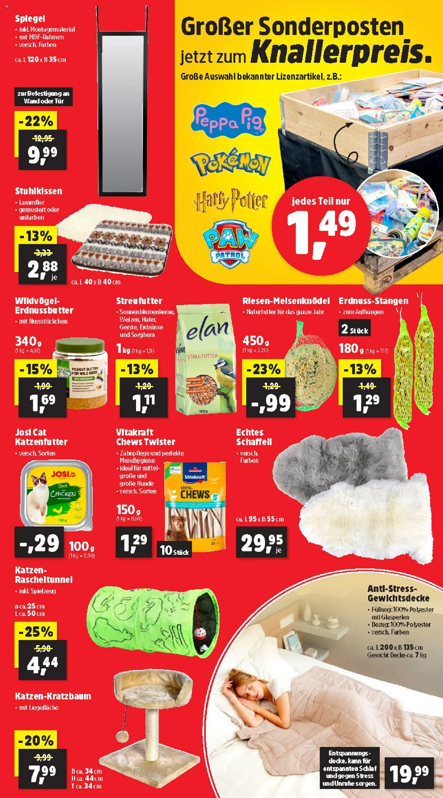 Thomas Philipps Flugblatt gültig ab 08.12.2025 | Seite: 9 | Produkte: Папионка, Gewicht, Decke, Butter